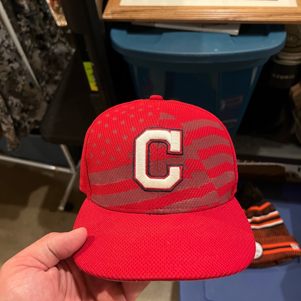 Cleveland Indians New Era “4th of July” Edition Fotted Hit 7&3/8.